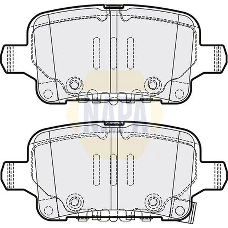 NAPA Rear Brake Pad Set NBP1646