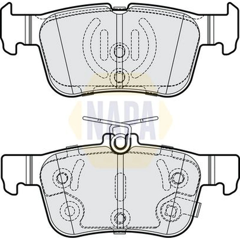 NAPA Rear Brake Pad Set NBP1524