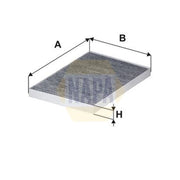 NAPA Cabin Air Filter (Pollen Filter) NFC4320