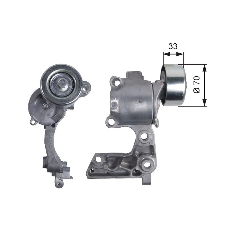 Gates Auxiliary Belt Tensioner T38411