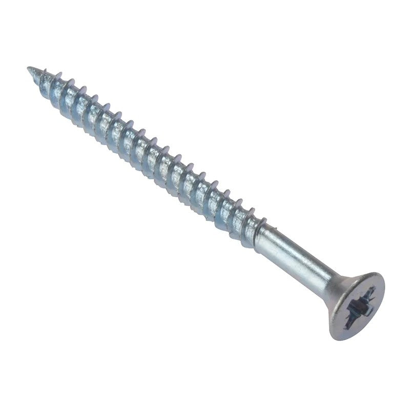 ForgeFix General Purpose Pozi Compatible Screw CSK TT ZP 5/8in x 8 Box 200