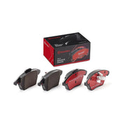 Brembo 4 x Front Brake Pad Set P61076X