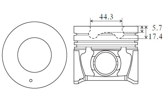 FAI Piston Cylinder Bore =