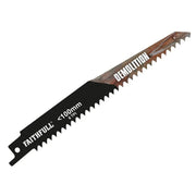 Faithfull S611DF Bi-Metal Sabre Saw Blade Demolition 150mm 6 TPI (Pack 5)