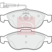 Apec Front Brake Pad Set PAD1000