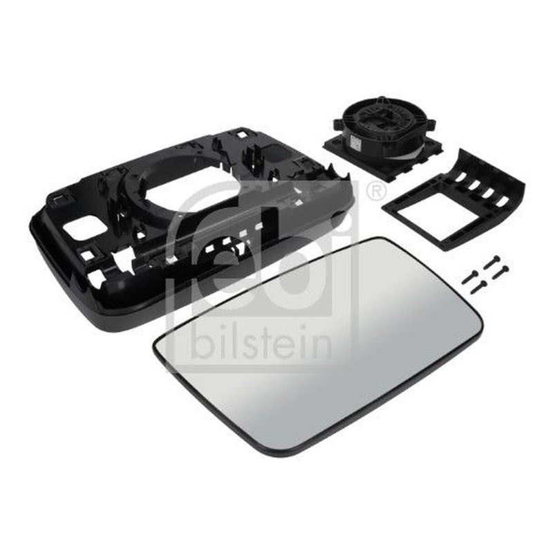 Febi Driver Cab Exterior Mirror Wide 101mm Thick 1004123