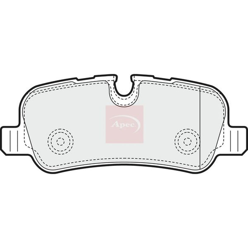 Apec Rear Brake Pad Set PAD1469