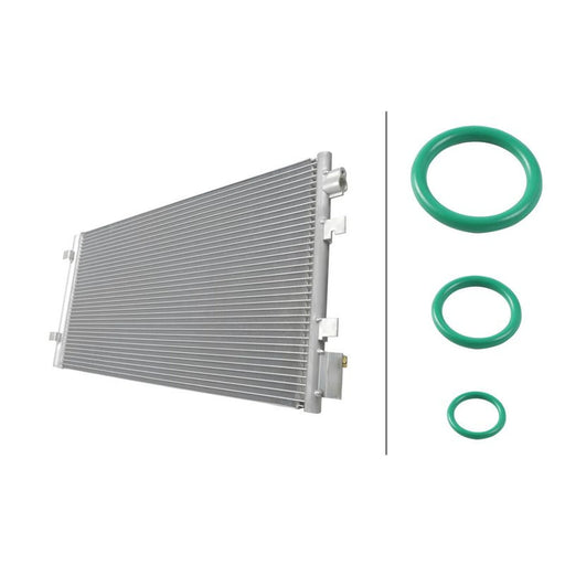 Hella Air Conditioning Condenser 8FC 366 221-731