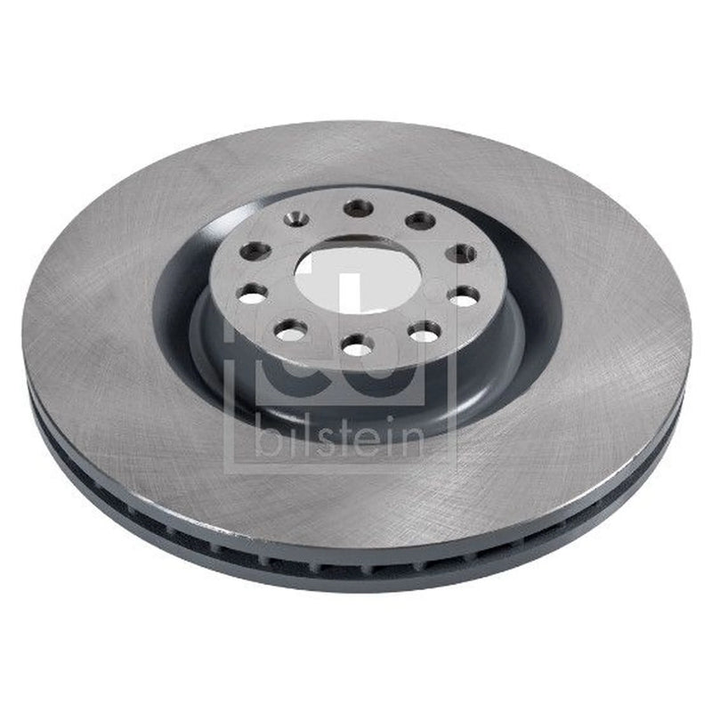 Febi 2 x Internally Vented Front Brake Discs 34254