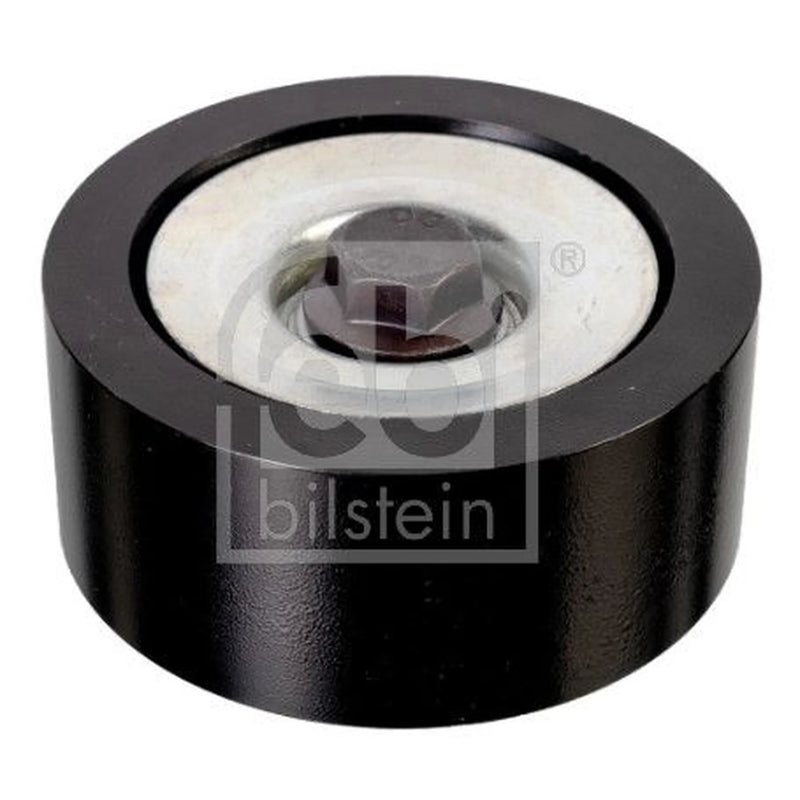 Febi V-Ribbed Belt Tensioner Pulley 75mm OD Wide Metal 174675