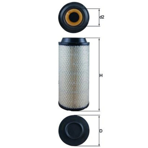 Mahle Engine Air Filter LX 1687