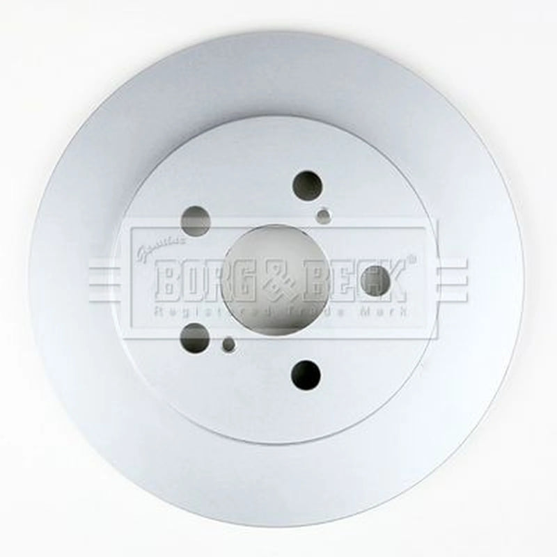 Borg & Beck 2 x Solid Rear Brake Discs BBD5173