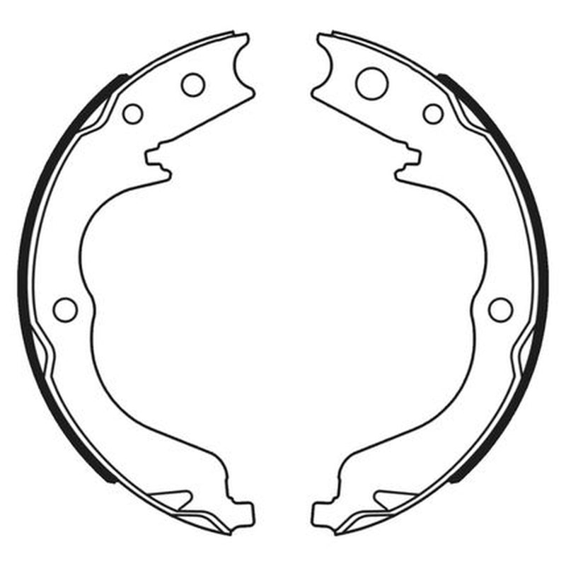 Abtex Brake Shoe Set Axle Kit ABS4368