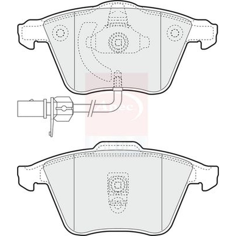 Apec Front Brake Pad Set PD3578