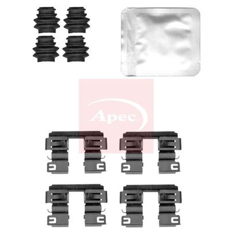 Apec Brake Pad Accessory Fitting Kit Rear KIT1620