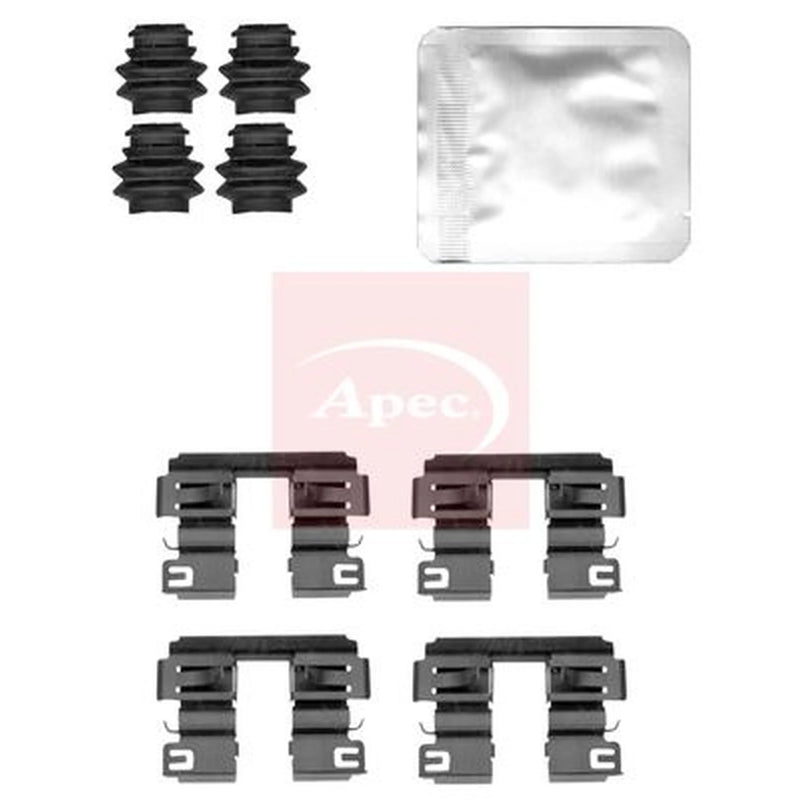 Apec Brake Pad Accessory Fitting Kit Rear KIT1620