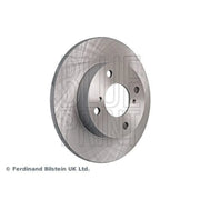 Blue Print 2 x Solid Front Brake Discs ADG043198
