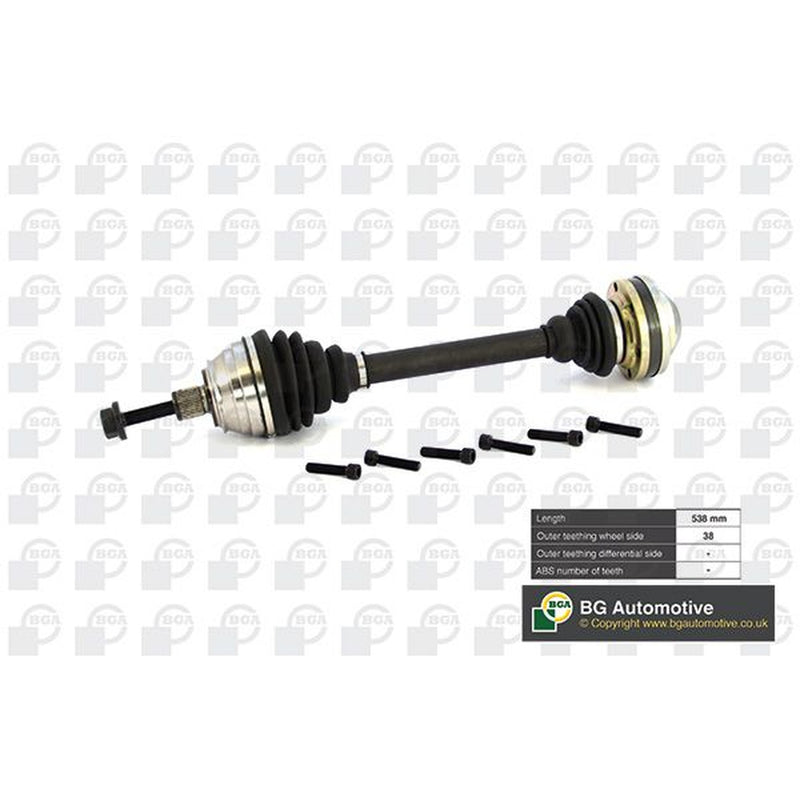 BGA CV Drive Shaft Driveshaft Front Right DS9615