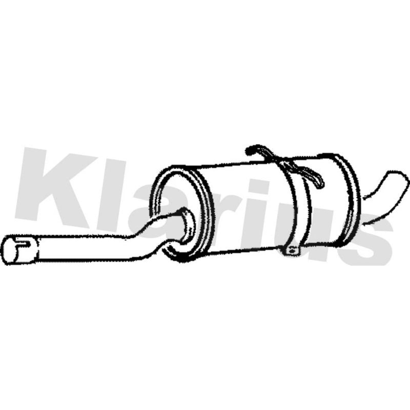 Klarius Box With Centre Pipe Centre VO193W