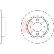 Apec 2 x Solid Rear Brake Discs DSK2085