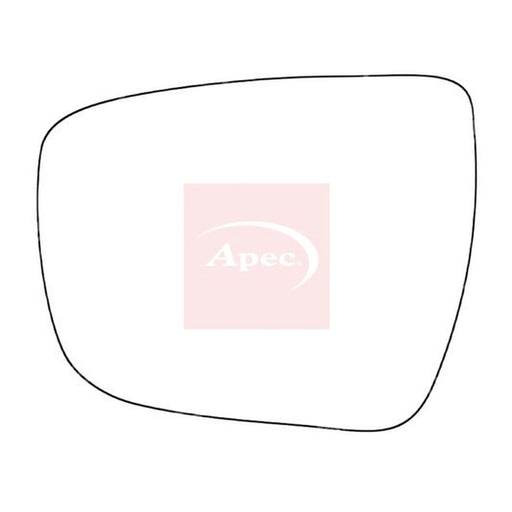Apec Exterior Wing Mirror Glass Left AMS2659