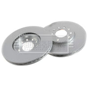 Borg & Beck 2 x Vented Front Brake Discs BBD5082