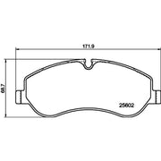 Mintex Front Brake Pad Set MDB3369