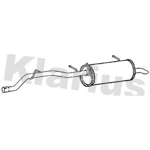Klarius Box With Tail Pipe Rear GM1144J