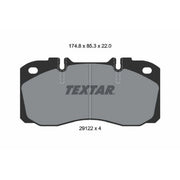 Textar Front Brake Pad Set 2912204