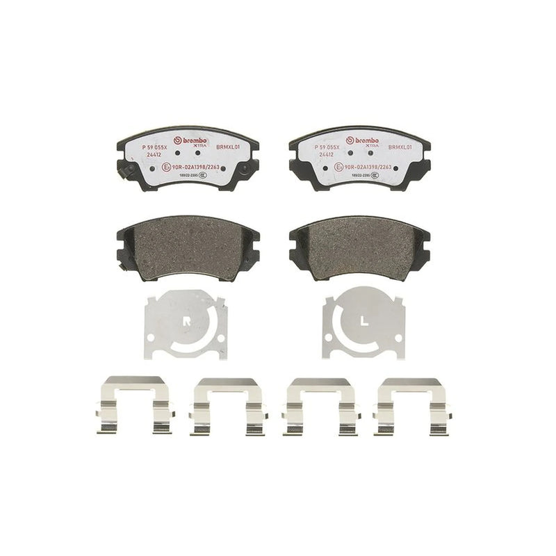 Brembo 4 x Front Brake Pad Set P59055X