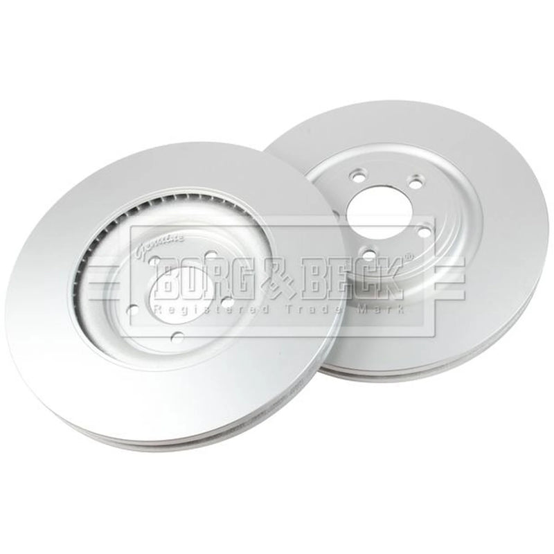 Borg & Beck 2 x Vented Front Brake Discs BBD4731
