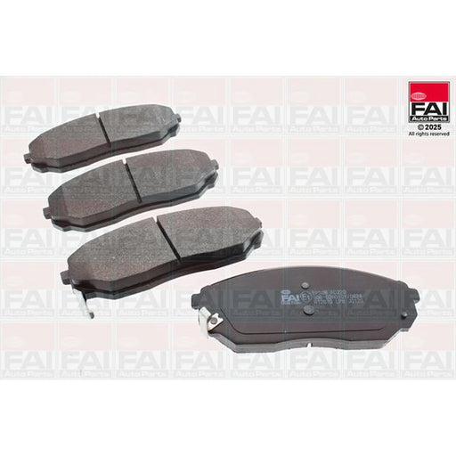 FAI Front Brake Pad Set BP598