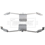 Borg & Beck Brake Pad Accessory Fitting Kit Front BBK1239