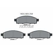 Textar Front Brake Pad Set 2508701