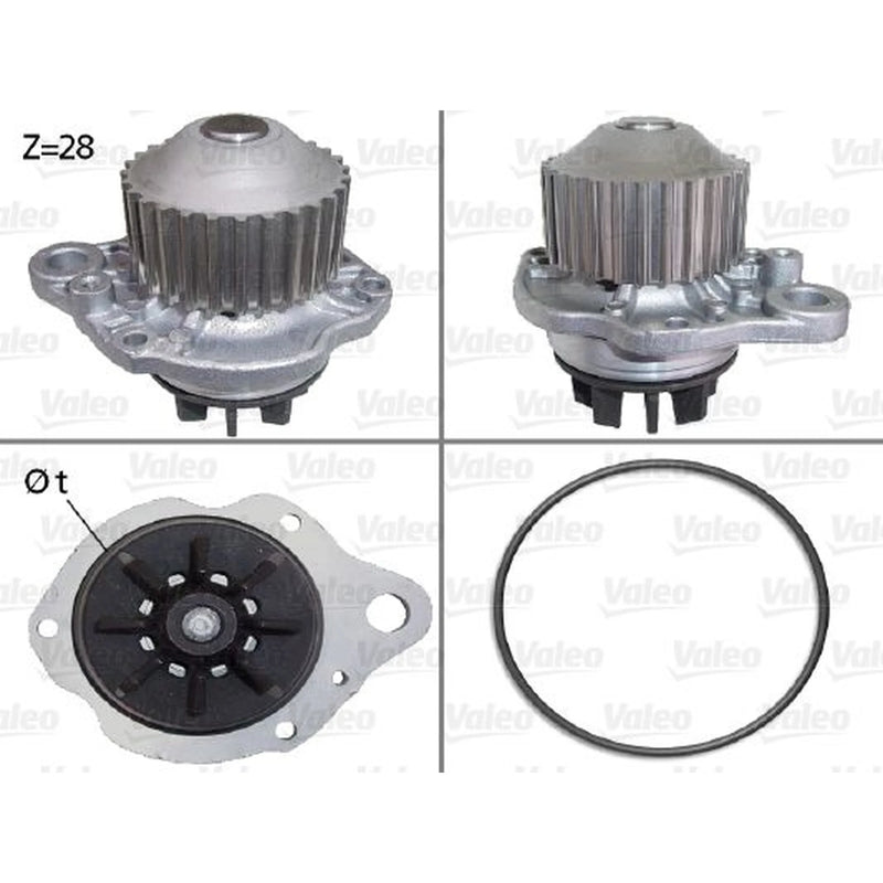Valeo Engine Cooling Water Pump 506643