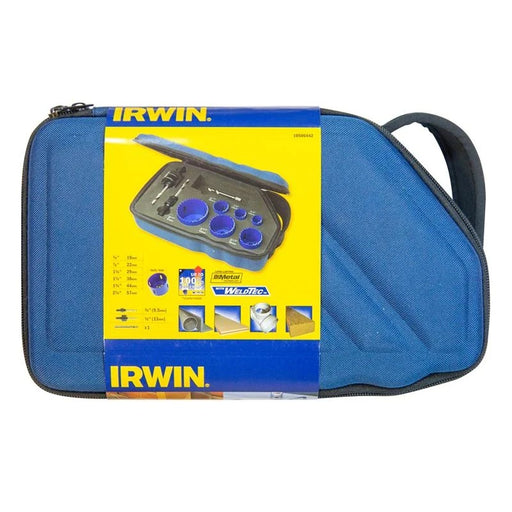 IRWIN® 600P Bi-Metal High Speed Holesaw Set, 9 Piece - 10506442