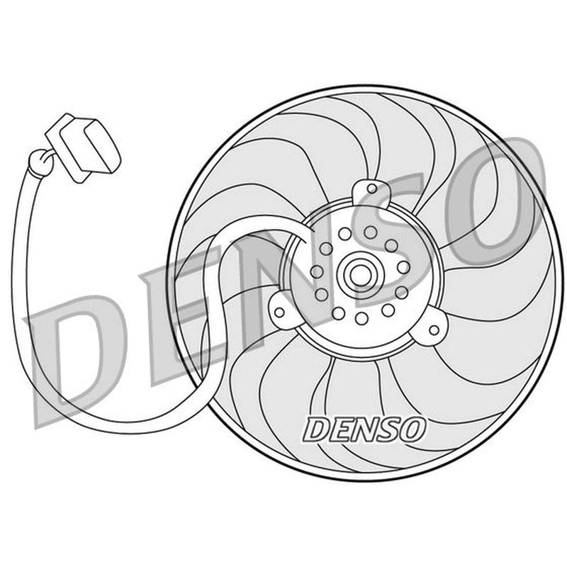 Denso Engine Cooling Fan DER32004