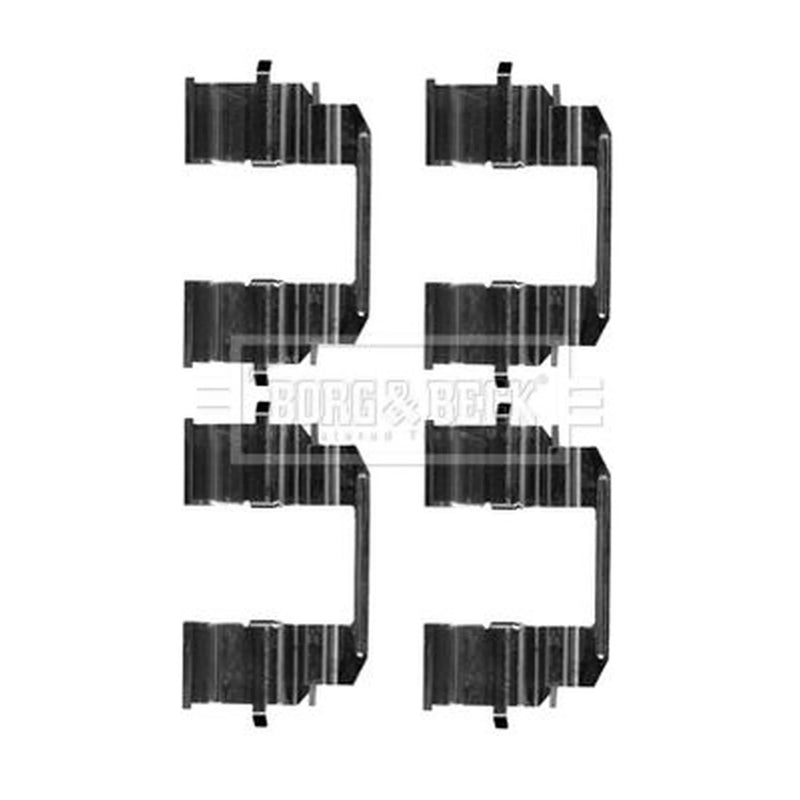 Borg & Beck Brake Pad Accessory Fitting Kit Front BBK1513