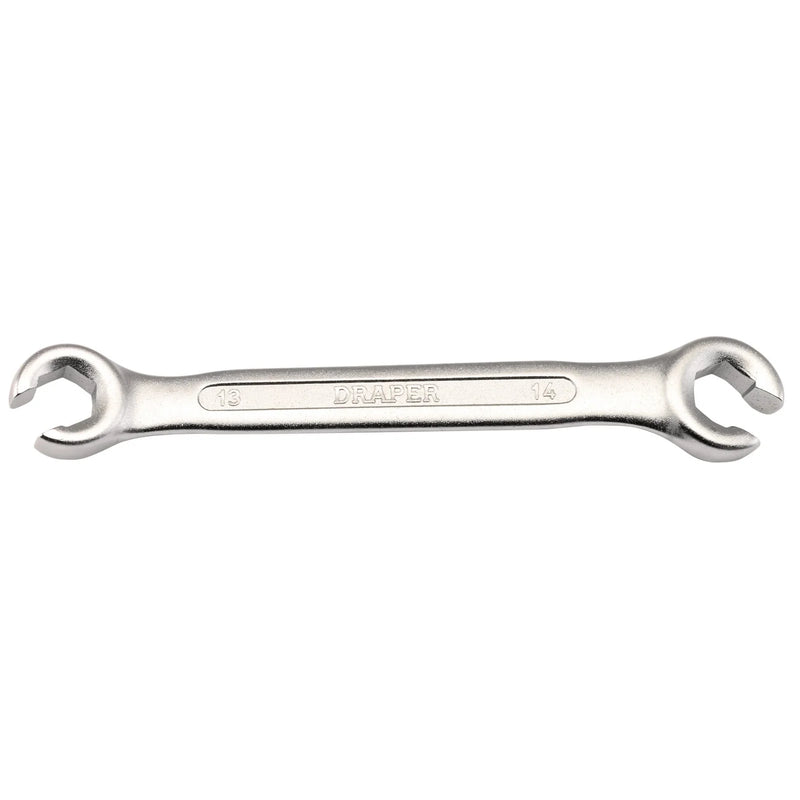 Draper Flare Nut Spanner 13 x 14mm Chrome Vanadium Steel