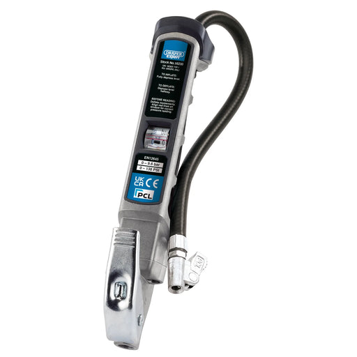 Draper Expert Air Line Inflator ALG44 with Lock-On Connector
