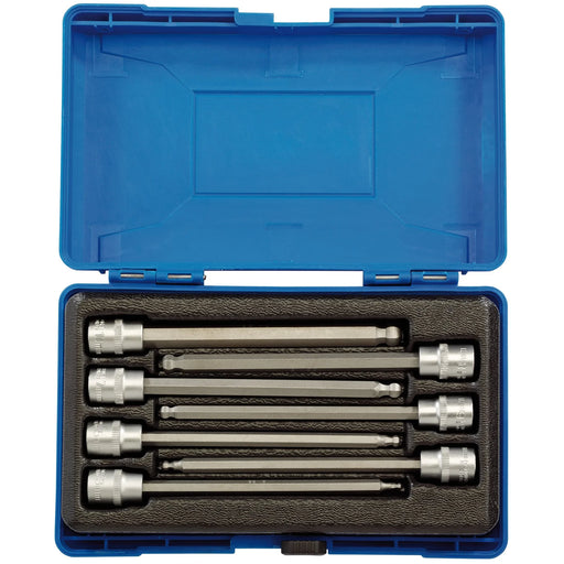 Draper Expert Hexagonal Socket Bit Set 3/8" Sq. Dr. 7 Piece