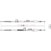 Apec Handbrake Cable Centre CAB1669