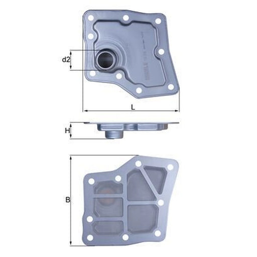 Mahle Automatic Transmission Hydraulic Filter HX 259