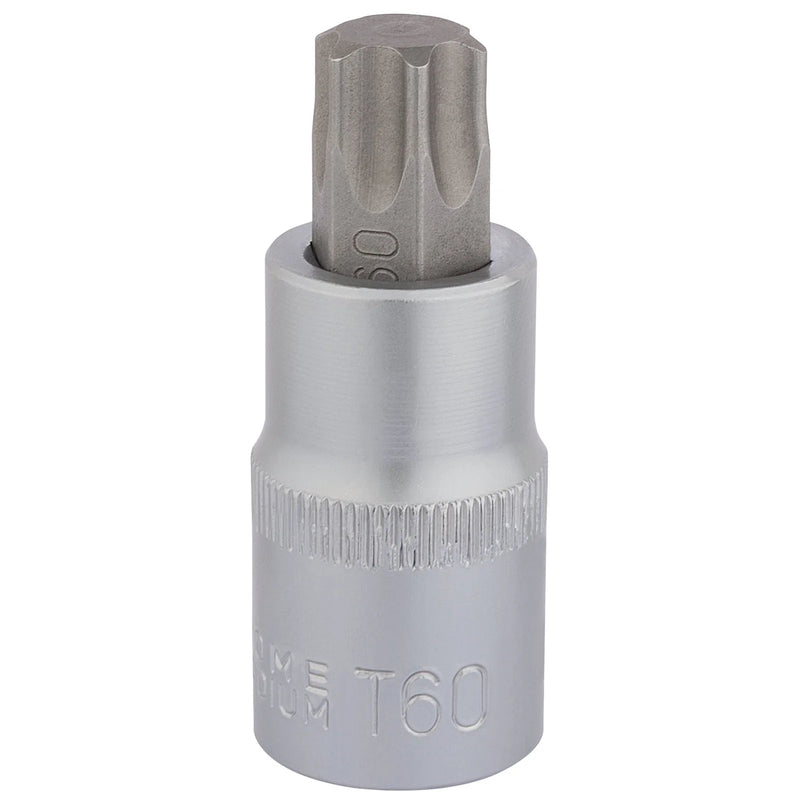 Draper Expert TX-STAR® Socket Bit, 1/2" Sq. Dr., T60