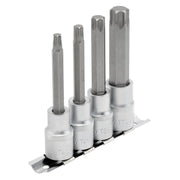 Draper Expert TX-STAR® Socket Bit Set 1/2" Sq. Dr. 100mm (4 Piece)