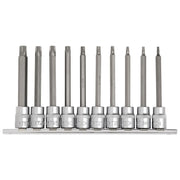 Draper Expert TX-STAR Security Socket Bit Set 3/8" Sq. Dr. 10 Piece