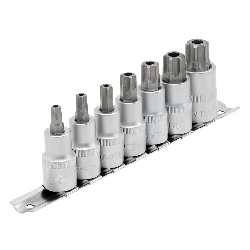 Draper Expert TX-STAR® Security Socket Bit Set, 7 Piece