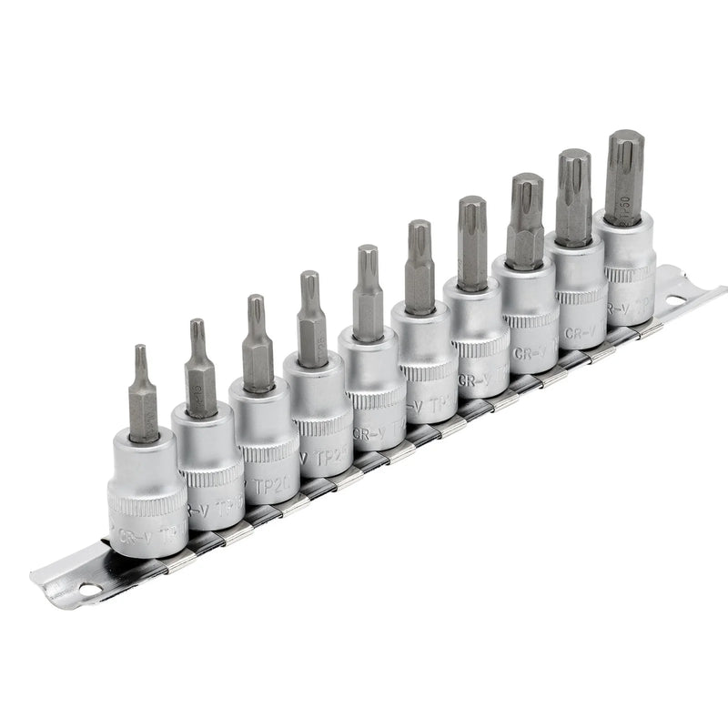 Draper Expert TX-STAR® Plus Socket Bit Set, 3/8" Sq. Dr., Multiple Lengths