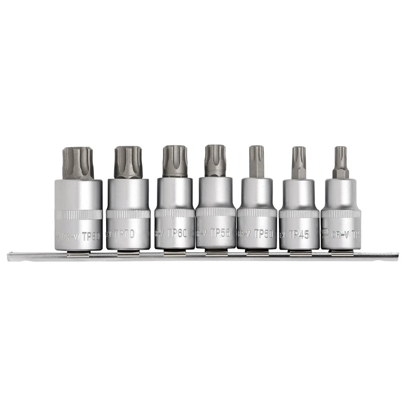Draper Expert TX-STAR Plus Socket Bit Set 1/2" Sq. Dr. 55mm