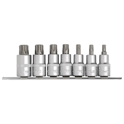 Draper Expert TX-STAR Plus Socket Bit Set 1/2" Sq. Dr. 55mm